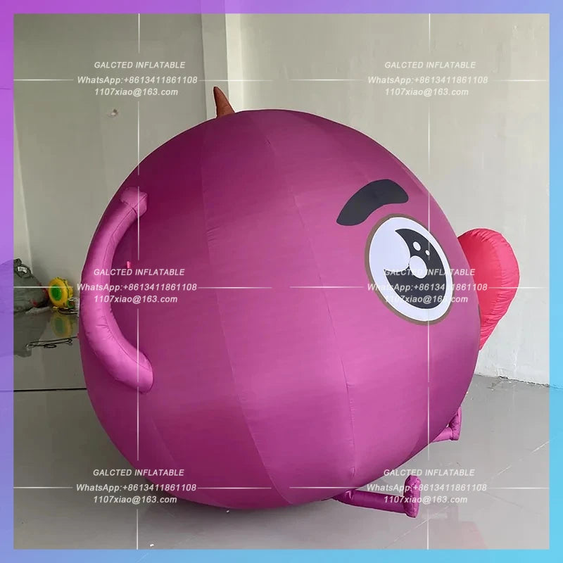 eggplant fruit festival vegetable Giant inflatable purple grape air model  festival help farmers theme enterprise IP mascot