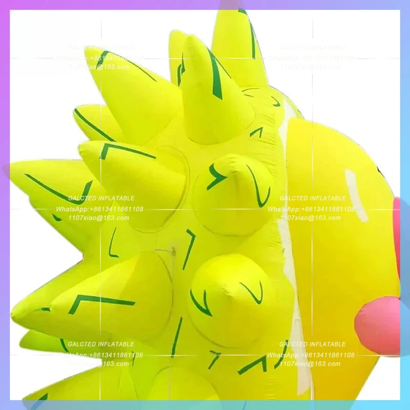 fruit festival creative shop Inflatable durian cute cartoon market layout
