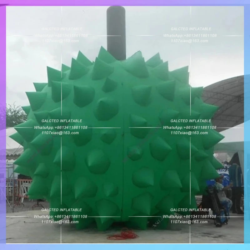 Inflatable Durian Model Advertising Attractive Giant  Inflatable Jackfruit Balloon For Events Decoration
