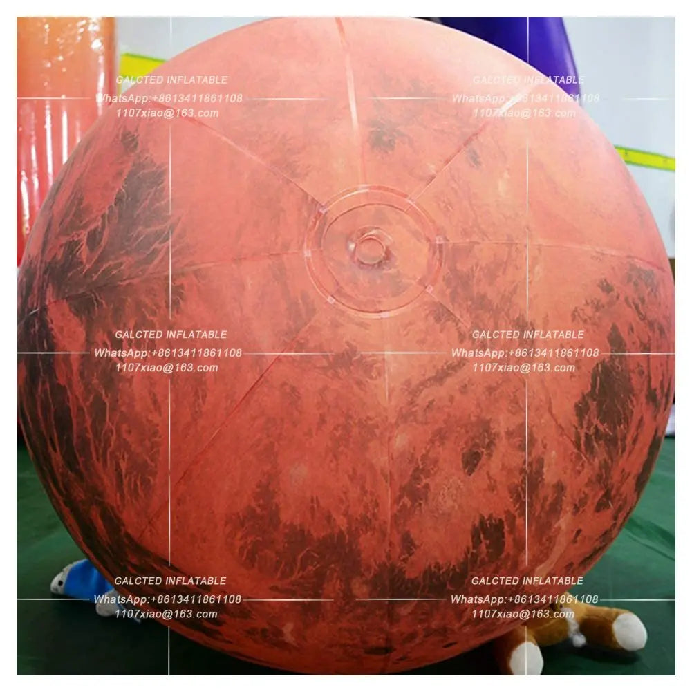 Giant Inflatable Venus Ball With LED Lights PVC airtight Planet Balloon Event Party Show Stage Decoration Advertising Hanging