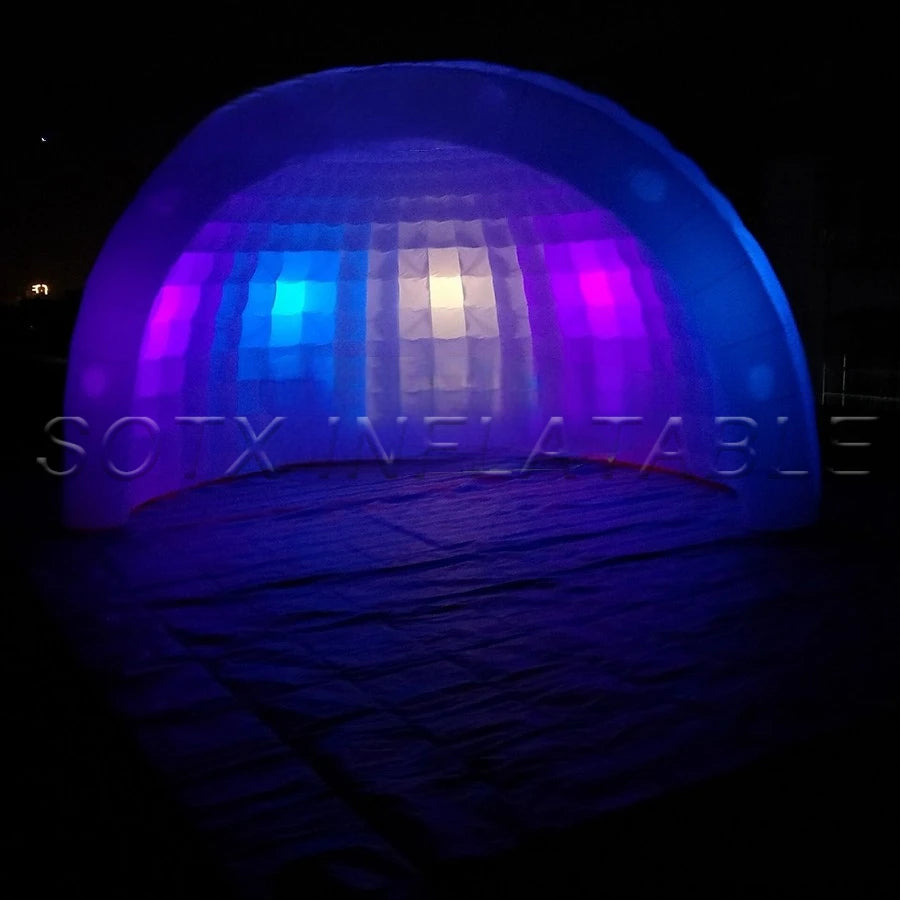 Rental Advertising Large white inflatable dome Tent Large Igloo Inflatable Tent for