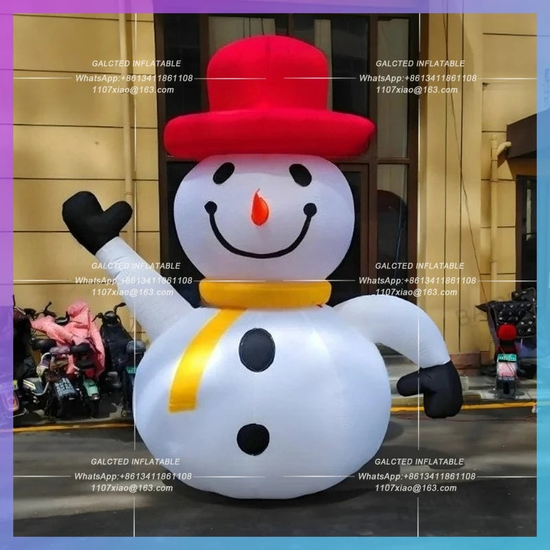Christmas Snowman Cartoon Giant Inflatable for Christmas Decoration
