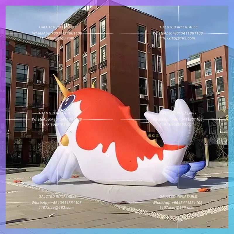 inflatable carp jumping goldfish Ocean huge for sandy beach, aquarium decoration