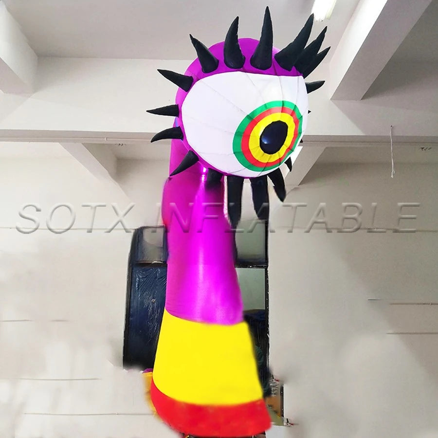 Decoration Made In China 2021 13ft Classic Outdoor Holiday Airblown Cartoon Inflatable Halloween Cyclops For Festival Home