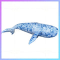 marine mammal star sperm Giant inflatable cartoon whale model  whale humpback whale mall bar stage hanging lights props