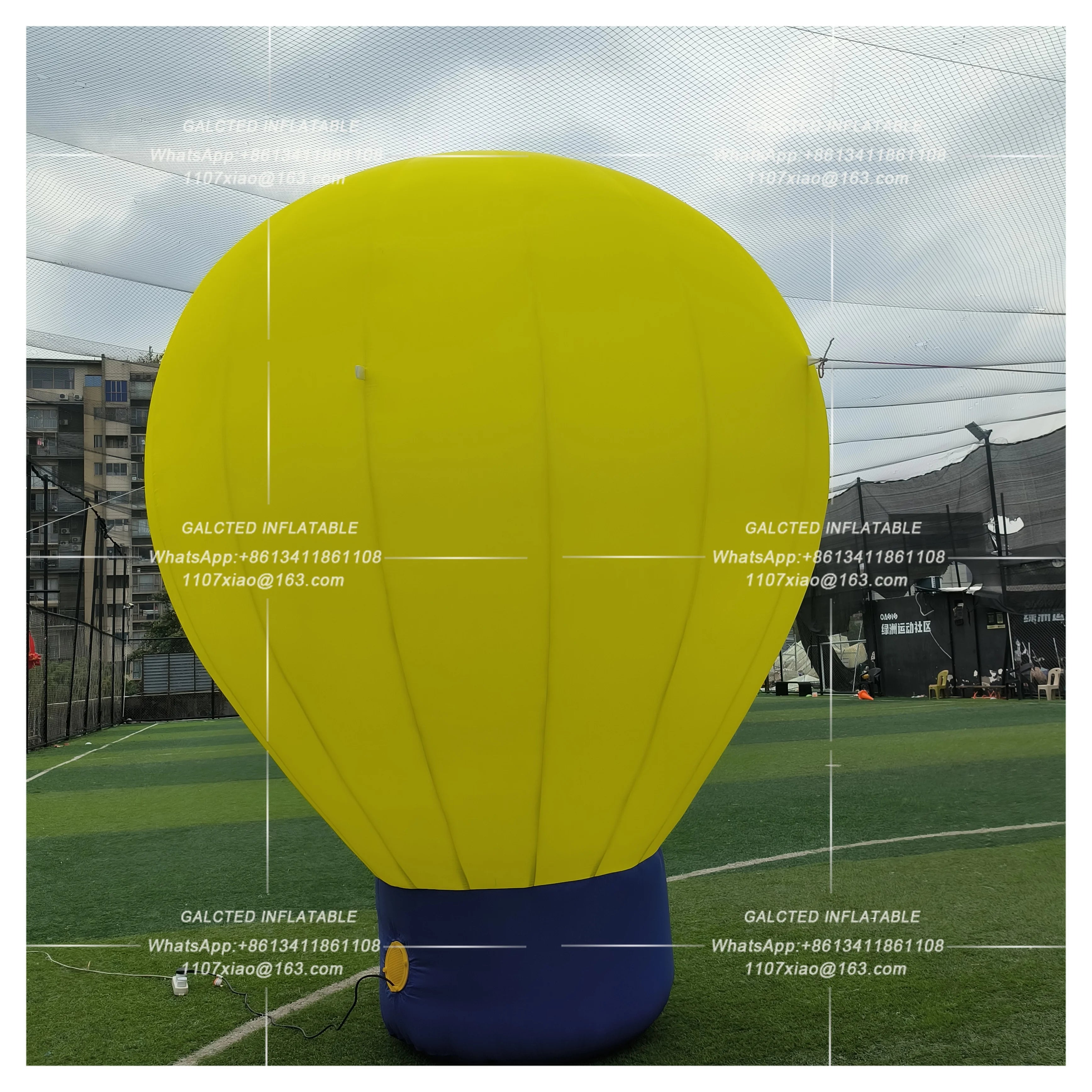 Inflatable Grand Opening Balloon With Blower Giant Outdoor Advertising Event Display For Promotion And Store