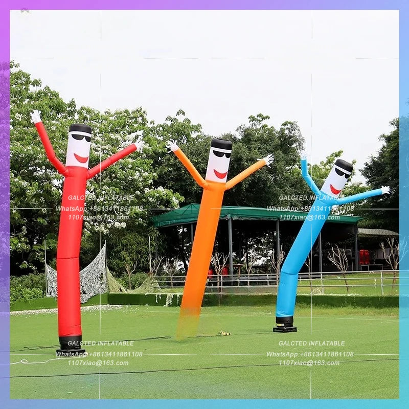 Advertising Inflatable Air Sky Dancer 16.4 Feet Inflatable Dancing Tube CartoonPuppet For Opening Activities