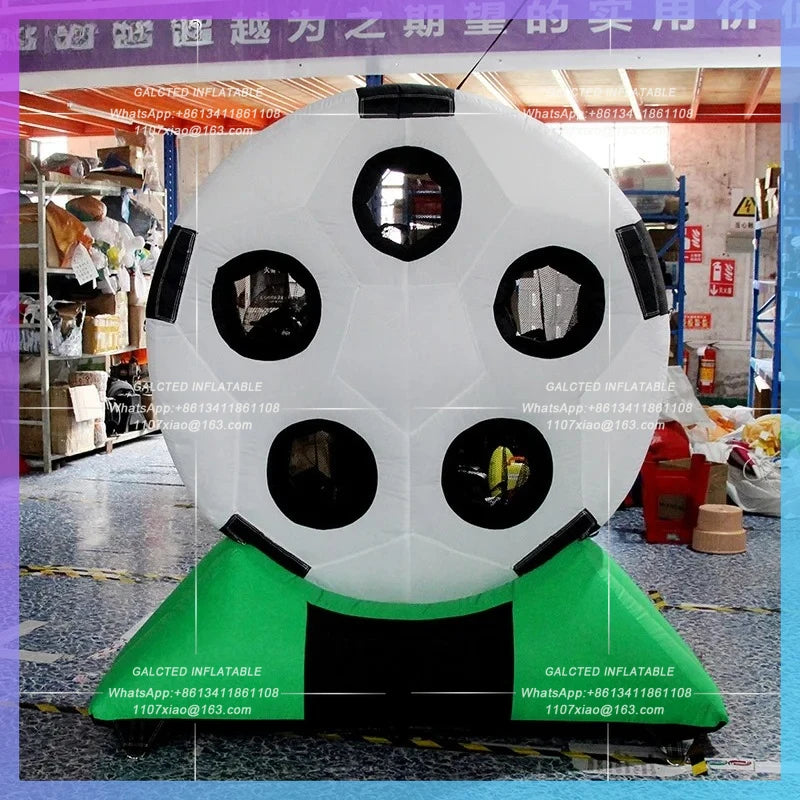 inflatable soccer game / football Inflatable toys customized 2m height oxford  inflatable board toys