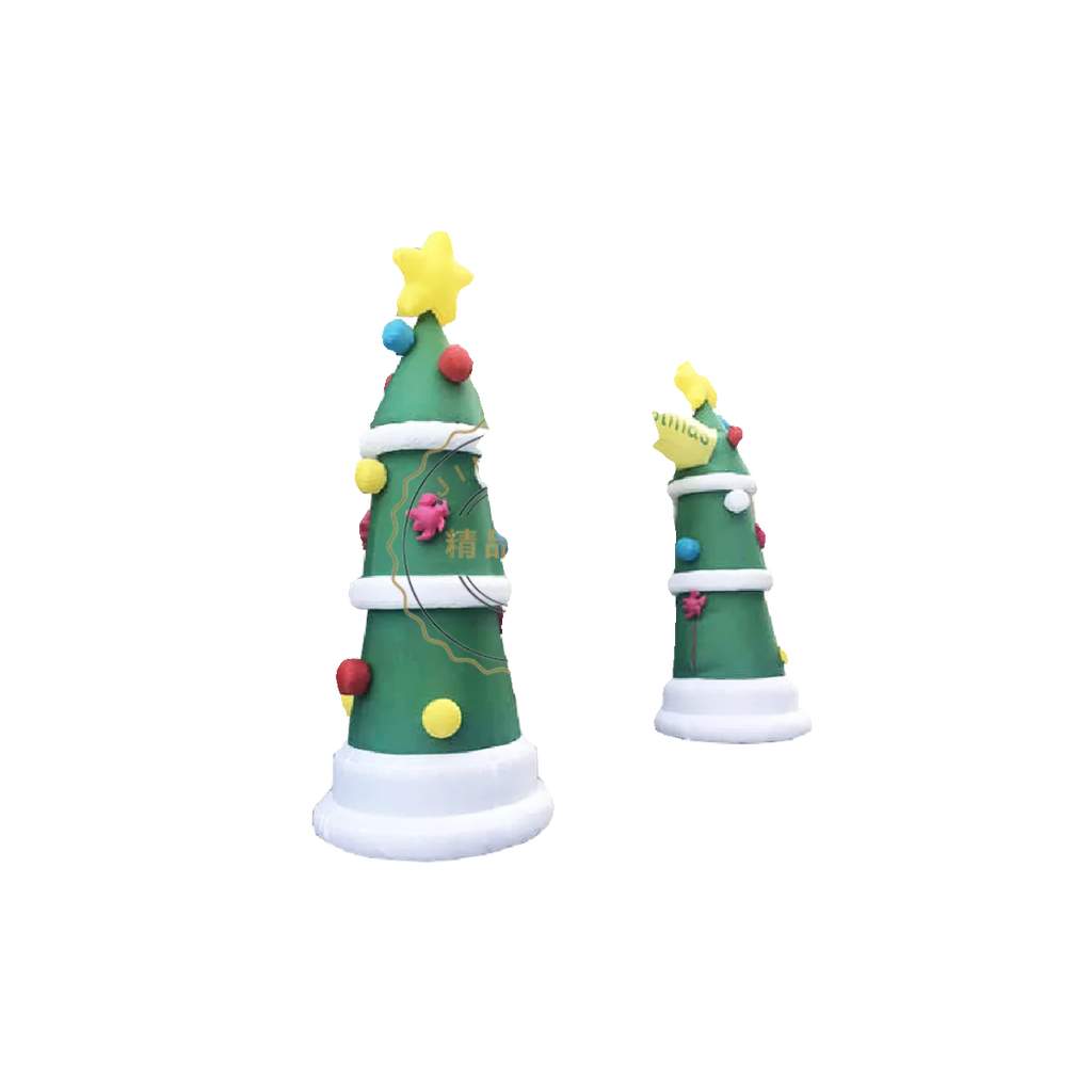 Inflatable Christmas Arch with Lights - Festive Decoration for Parties, Shopping Malls, and Storefronts