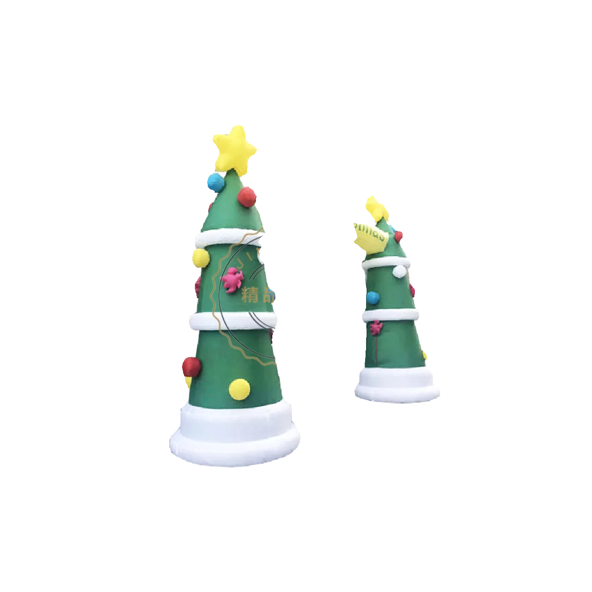Inflatable Christmas Arch with Lights - Festive Decoration for Parties, Shopping Malls, and Storefronts