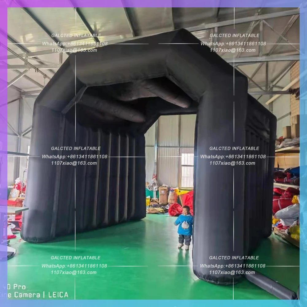 Inflatable Nightclub Tent,Customized Oxford Rectangle Inflatable Night Club,VIP Inflatable Party Room With Air Blower For Disco
