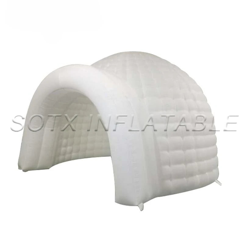 Exhibition Meetings 4m Dia. Outdoor Inflatable Dome Tent Inflatable Igloo Tent Advertising Booth House for Event Party
