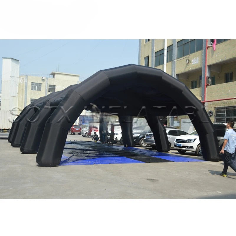 Party Advertising Promotion 12m Giant Inflatable Arch Entrance Outdoor Inflatable Sport Arch Tunnel Tent for Event Wedding