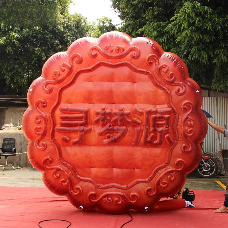Customized Inflatable Mooncake, Inflatable Moon Cake For Advertising