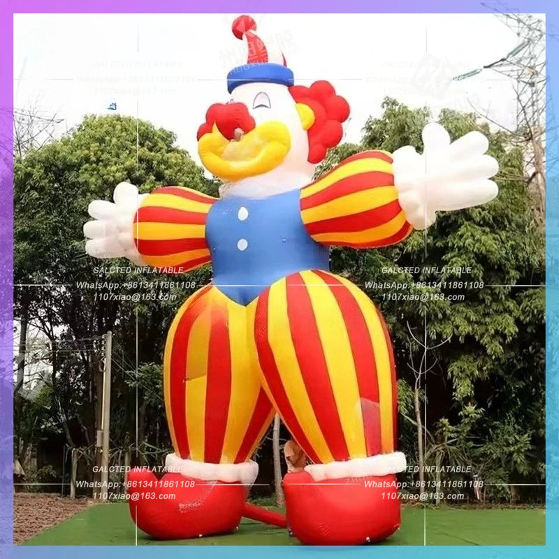 Inflatable Clown Huge Cartoon Outdoor Parade Performance Customize Clown for Amusement Event Festival Advertising