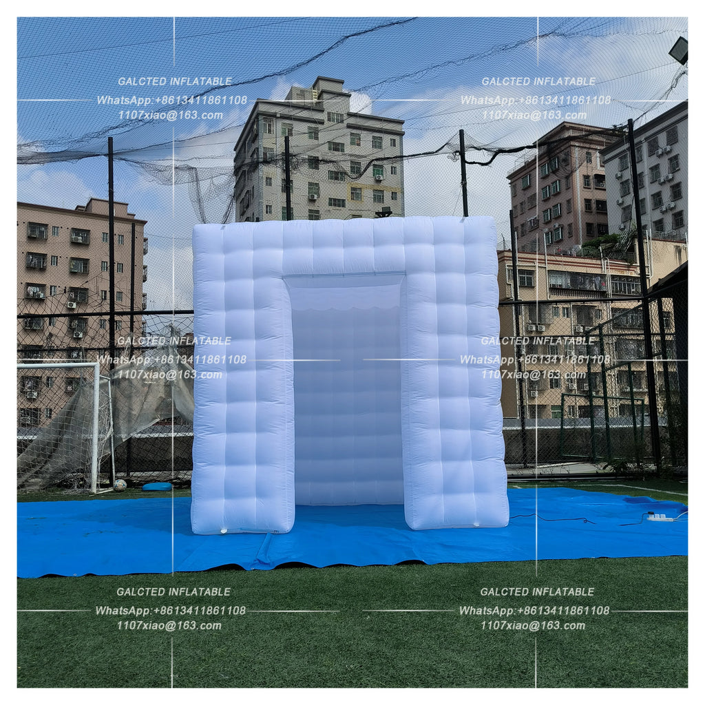 Inflatable Photo Booth With Blower Giant Outdoor Advertising Event Display For Party And Promotion