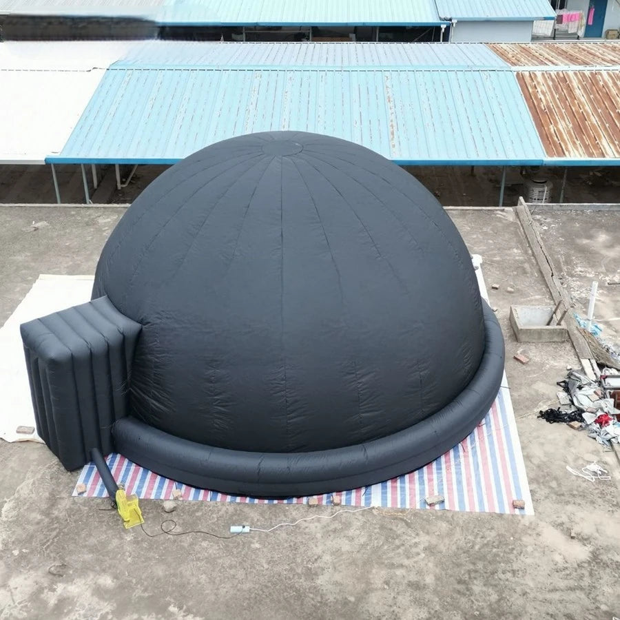 Shcool Dducation 5m Diameter Black Inflatable Projection Tent Planetarium Tent For