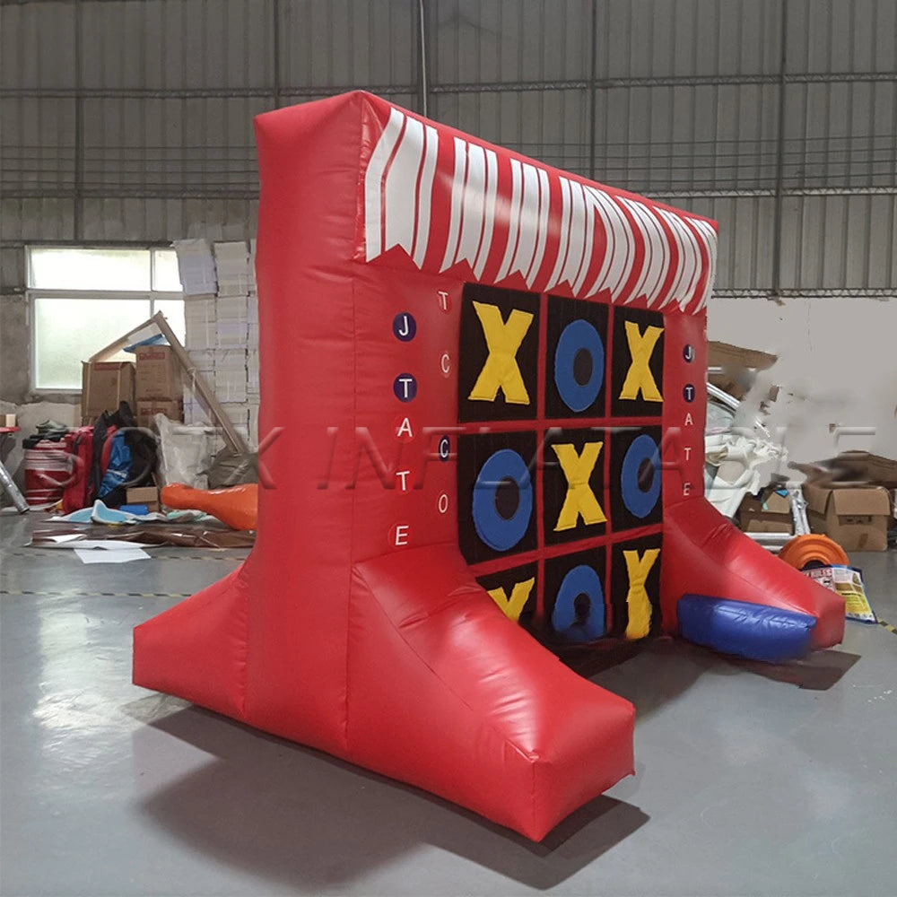 Game For Party Orient Giant 2 In 1 Carnival Inflatable Tic Tac Toe And Connect 4 Giant Double Fun Inflatable Sports