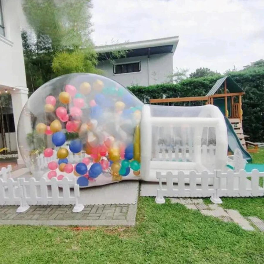 Backyard Party Inflatable Bubble House Igloo Clear Tent Bubble Tent House Dome with Blower for Outdoor