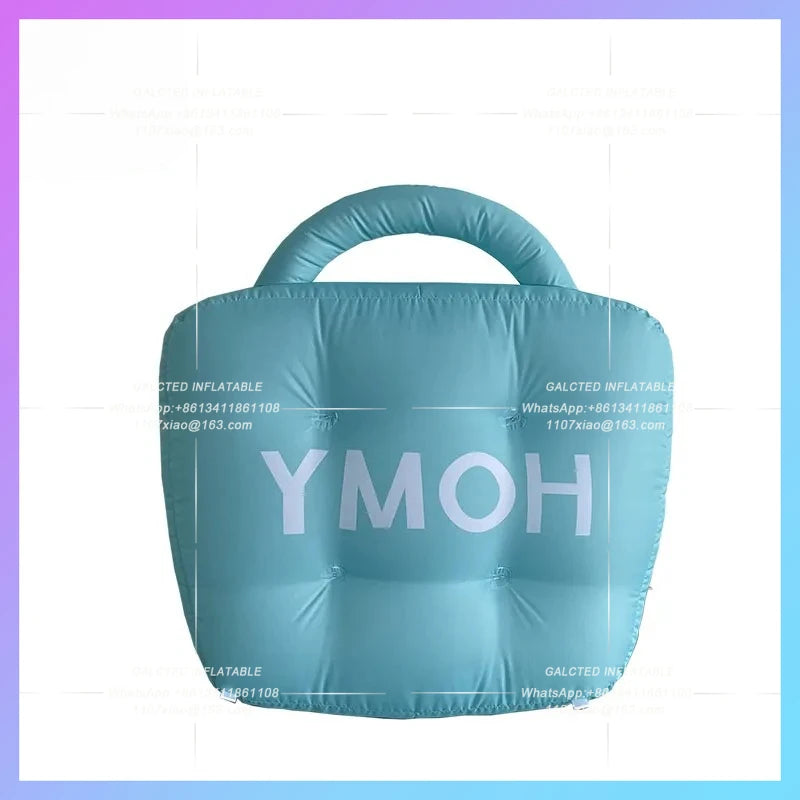 fair photo punch cute Inflatable panda bag outdoor activities IP custom animal parent-child education