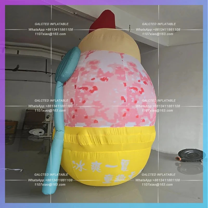 inflatable popsicle summer refreshing milk Inflatable dessert ice cream  tea dessert bazaar bar concert lighting advertisement