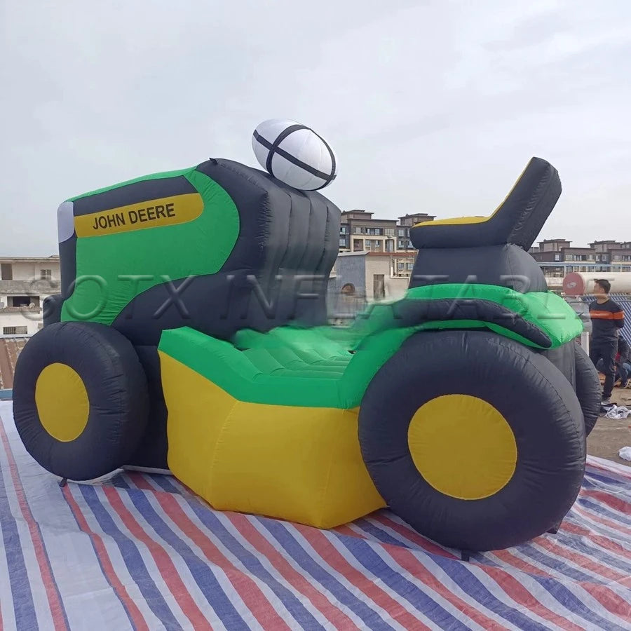 For Advertising Professional Factory Novelty Custom Inflatable Tractor Replica Air Vehicle Model