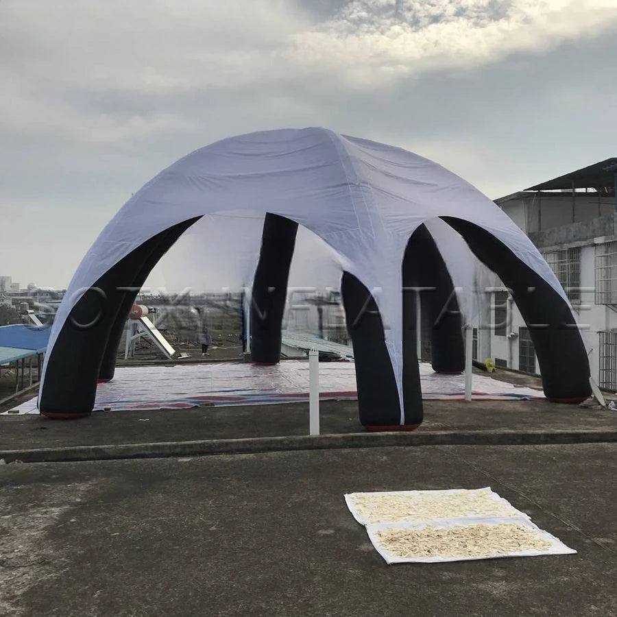Spider Tent For Party Use 10m Diameter Portable Outdoor Inflatable Tent Inflatable Dome Tent With 6 Legs Inflatable