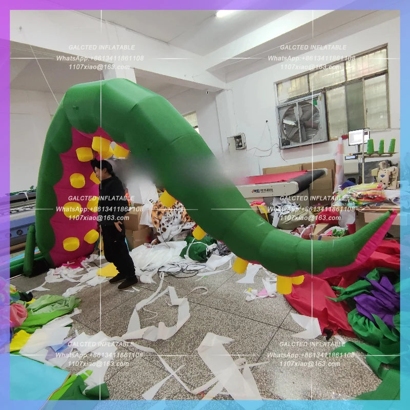 octopus arms Halloween window Giant inflatable octopus tentacles model  decorations outdoor window architectural decorations