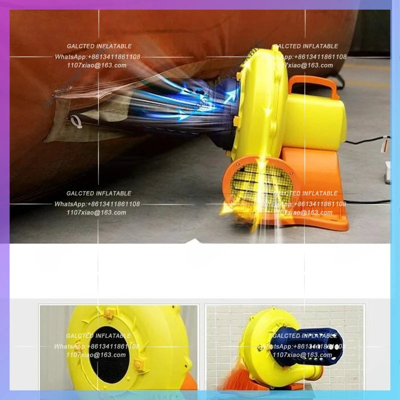 air blower powerful Pump Fan Waterproof 950W 1100W 1500W Electric centrifugal  with air deflator air draft
