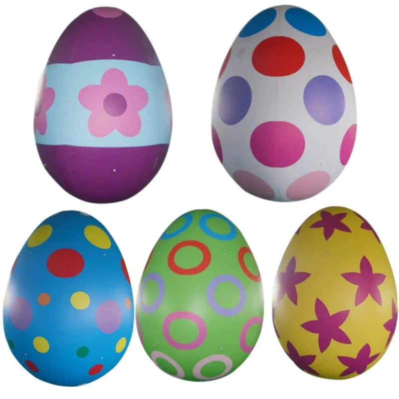 Advertising Show Party Decor 1.5mH Inflatable Helium Easter Egg Balloon Easter Egg Helium Balloon Hanging Decoration for