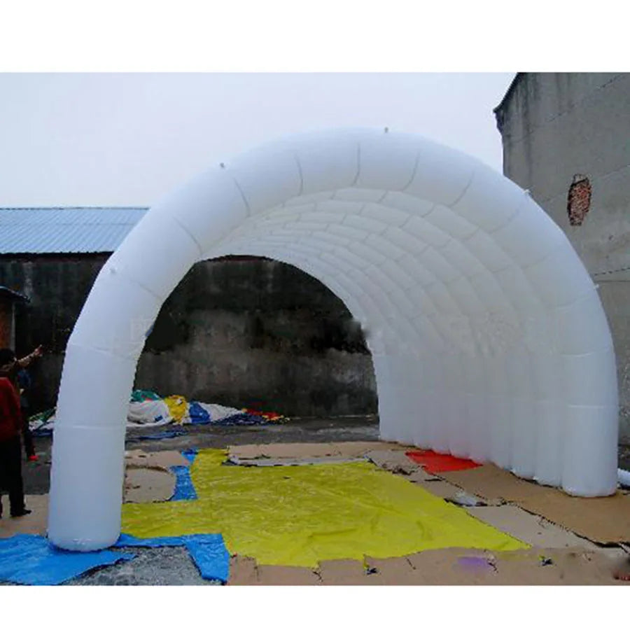 Made In China Portable White Inflatable Arch Tent/Inflatable Tunnel For Trade Show Come With Air Blower