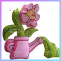 flower gas model shopping mall Inflatable creative cartoon pot pot outdoor market creative art space lighting layout