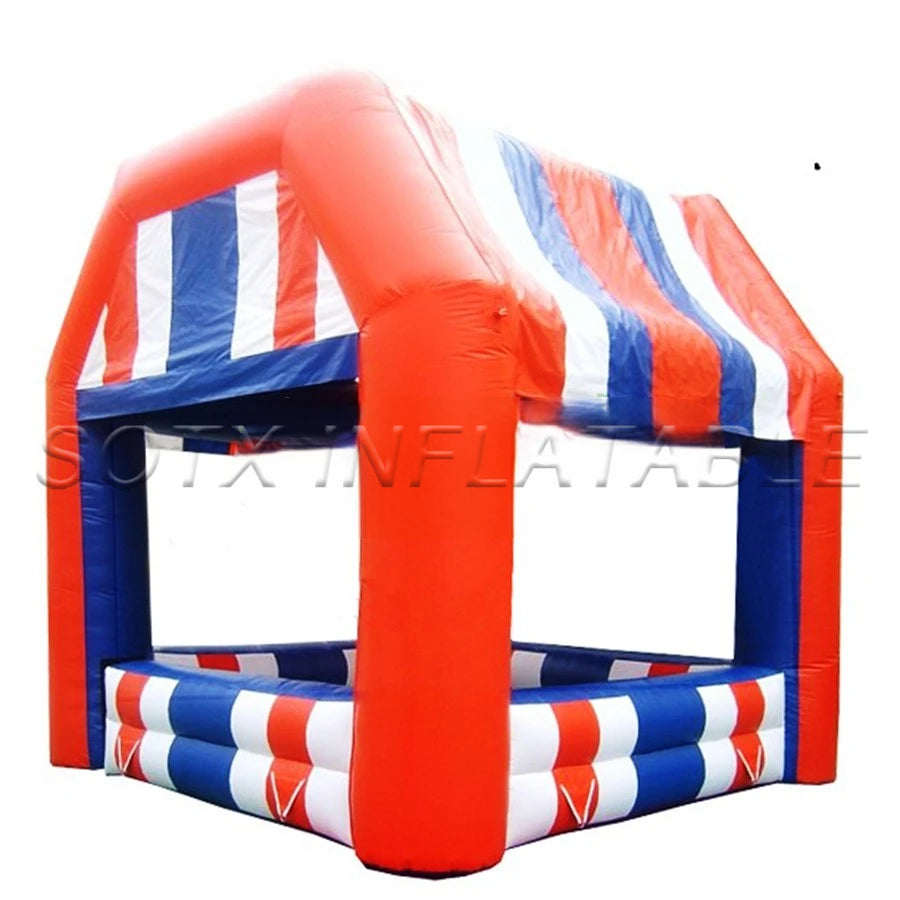 for party inflatable food booth,carnival booth,stall promotional tent,stall kiosk/sampling station