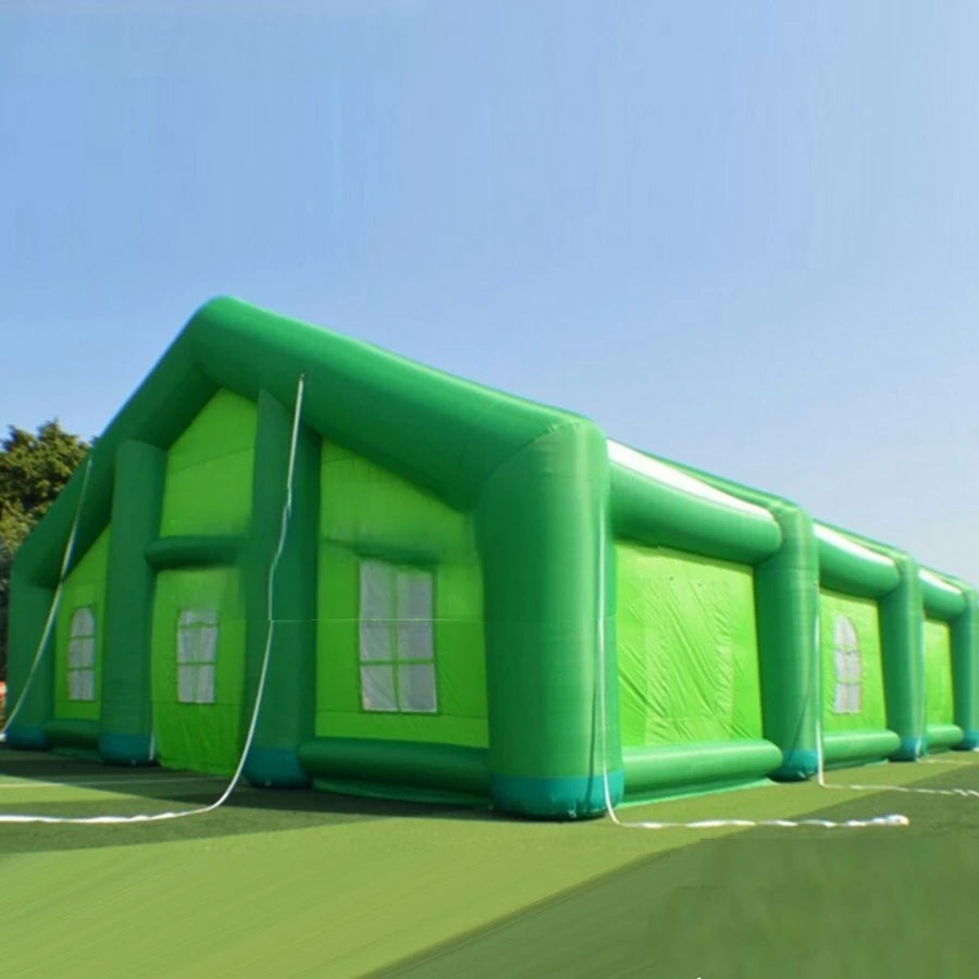 Made By Inexpensive Outdoor Inflatable Tent Air Blown Green Wedding Tent For Outdoor Wedding Party