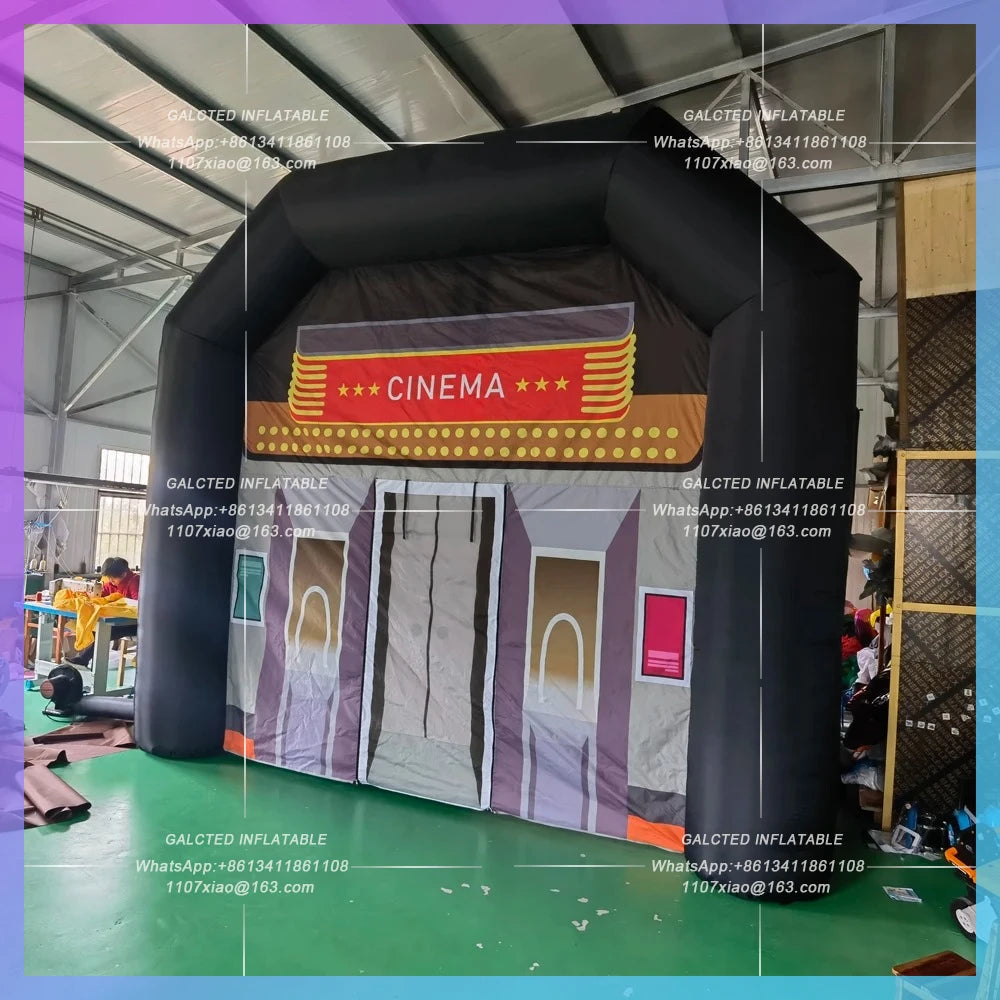Inflatable Nightclub Tent,Customized Oxford Rectangle Inflatable Night Club,VIP Inflatable Party Room With Air Blower For Disco