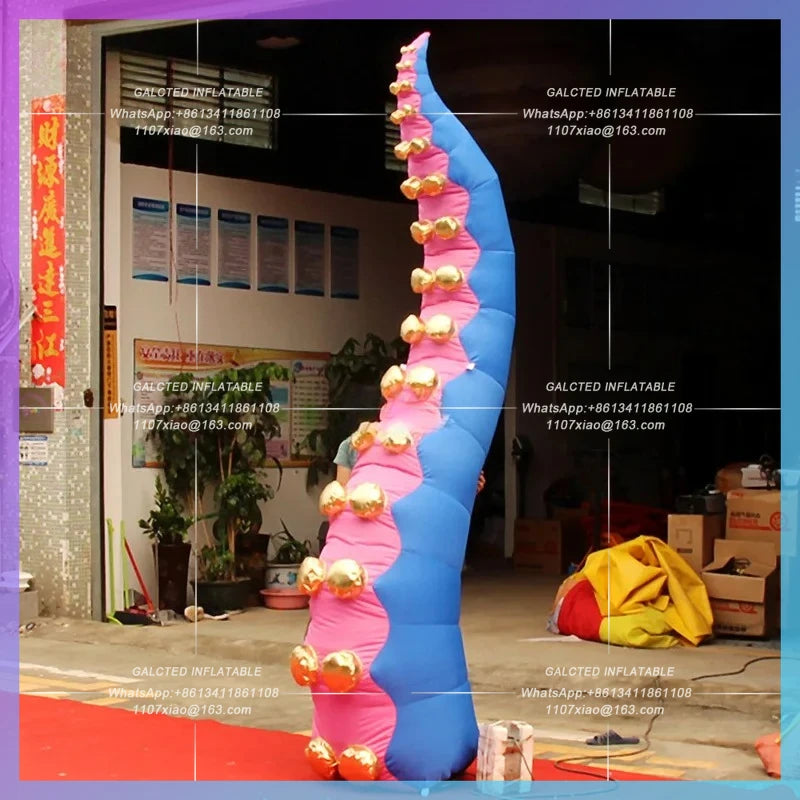 Inflatable Octopus Tentacles Blow Up 5mH 16.4Ft Tentacles Model For Event Party Show Decoration-Toys
