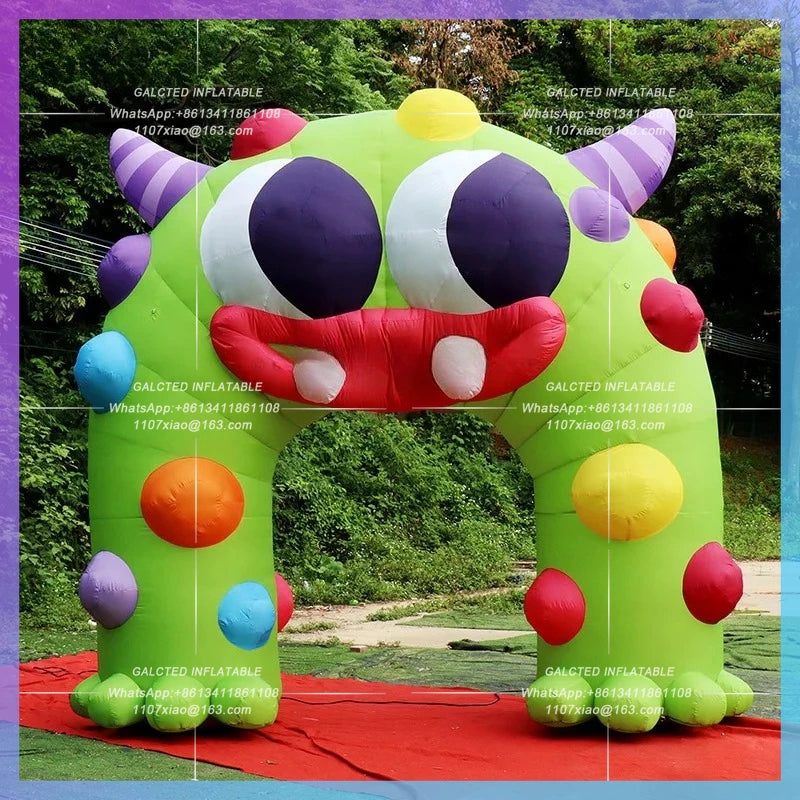 Inflatable Halloween Monster Inflatable Toys Lovely Mascot Blow Up Oxford Toy For Halloween Decoration-Toys