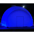 Dome Tent With Curtain Outdoor Led Lights Giant Inflatable Dome Tent For Parties Or Events Glamping Extra Large Inflatable Igloo