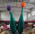 Events Exhibition Party Plant Replica Artificial Inflatable Flower/ Inflatable Lotus Flowers For Advertising