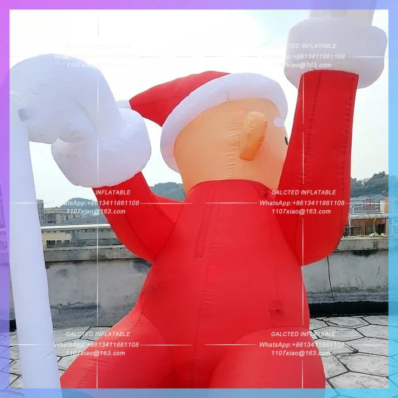 Christmas Home Garden Use Hot Sale inflatable Santa Claus inflatable Decoration Custom Christmasth