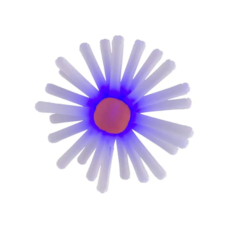 Inflatable LED Flower Hanging Decorations Large Inflatable Flower Decor with Remote Controller for Ceiling Bar Advertising