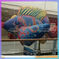 Inflatable Hanging Nemo Dolly Fish Balloon 3M / 10ft Inflatable Fish Model Flying Fish  with Blower for Ocean Theme Decoration