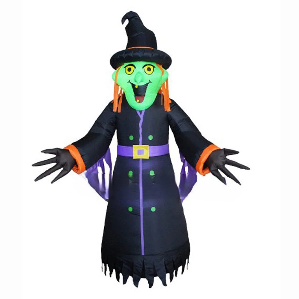 3m-5m giant 2016 Hot sale inflatable witch for halloween decoration
