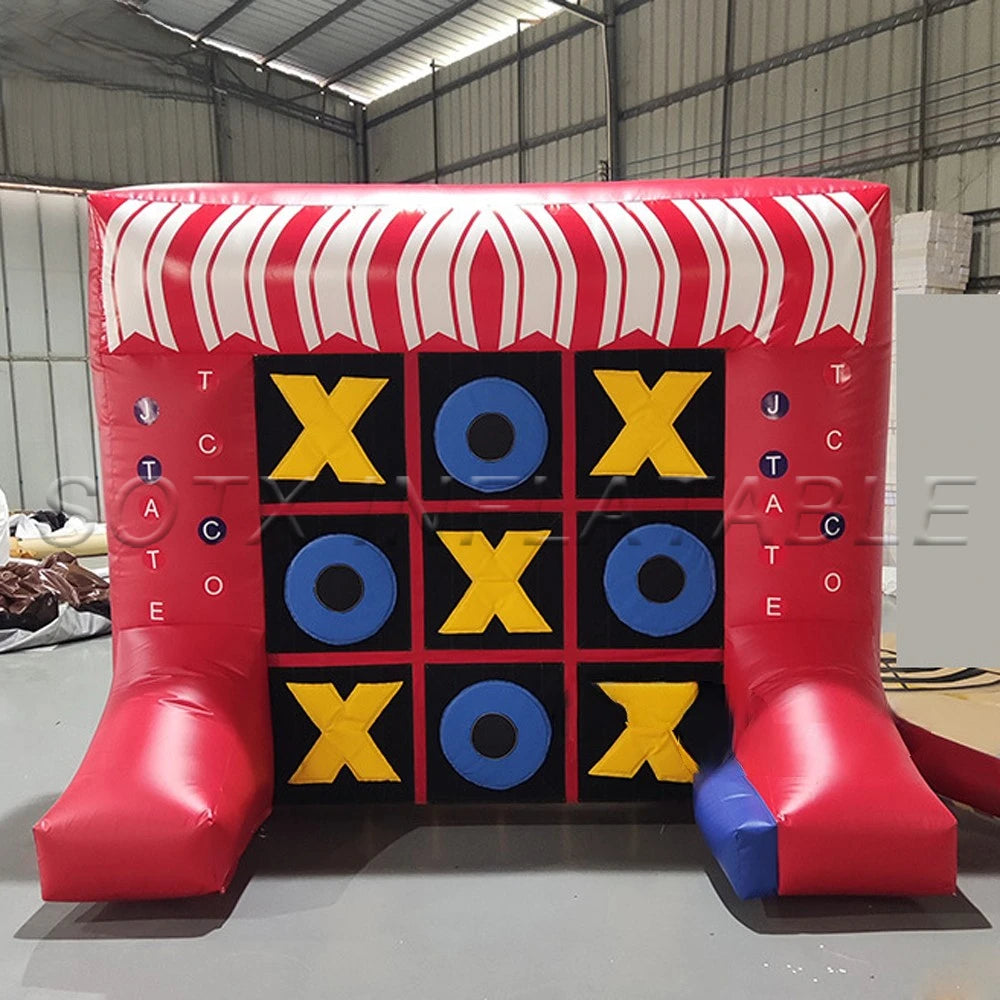 Game For Party Orient Giant 2 In 1 Carnival Inflatable Tic Tac Toe And Connect 4 Giant Double Fun Inflatable Sports