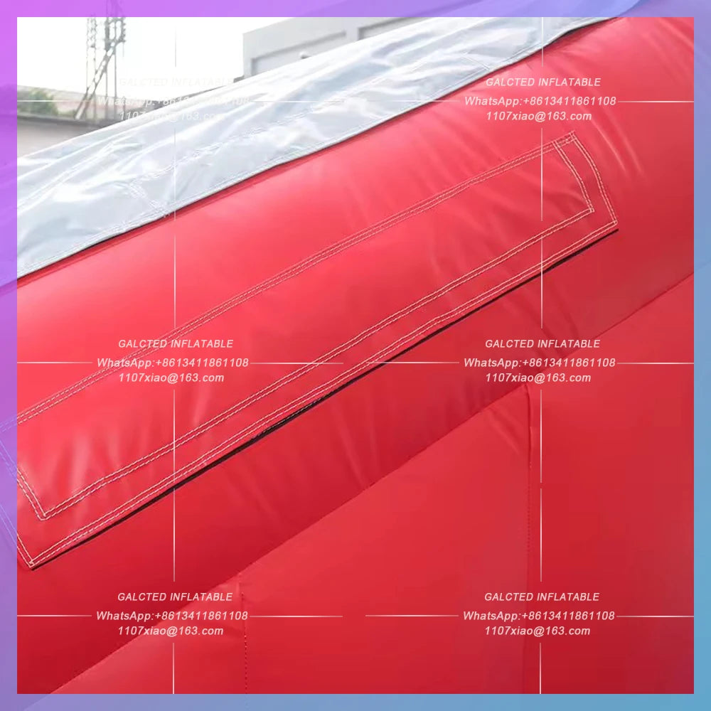 Sloped Jump Air Bag Mat,Commerical Inflatable Mtb Landing Airbag, Mountain Bike Airbag Ramp Motocross Landing Bag For Bmx Landin