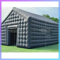 Inflatable Black Cube Tent House Inflatable Night Club Party Tent  Inflatable Nightclub Room Bar Tent for Night Club Event Party