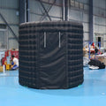Anniversary Birthday Round Inflatable Photo Booth Enclosure Portable Inflatable Photobooth Backdrop for Party Wedding