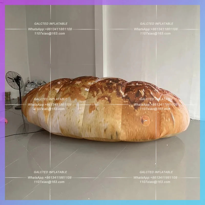 baguette frosted bread air model Inflatable replica dinner bag bakery bakery carb festival stand advertisement