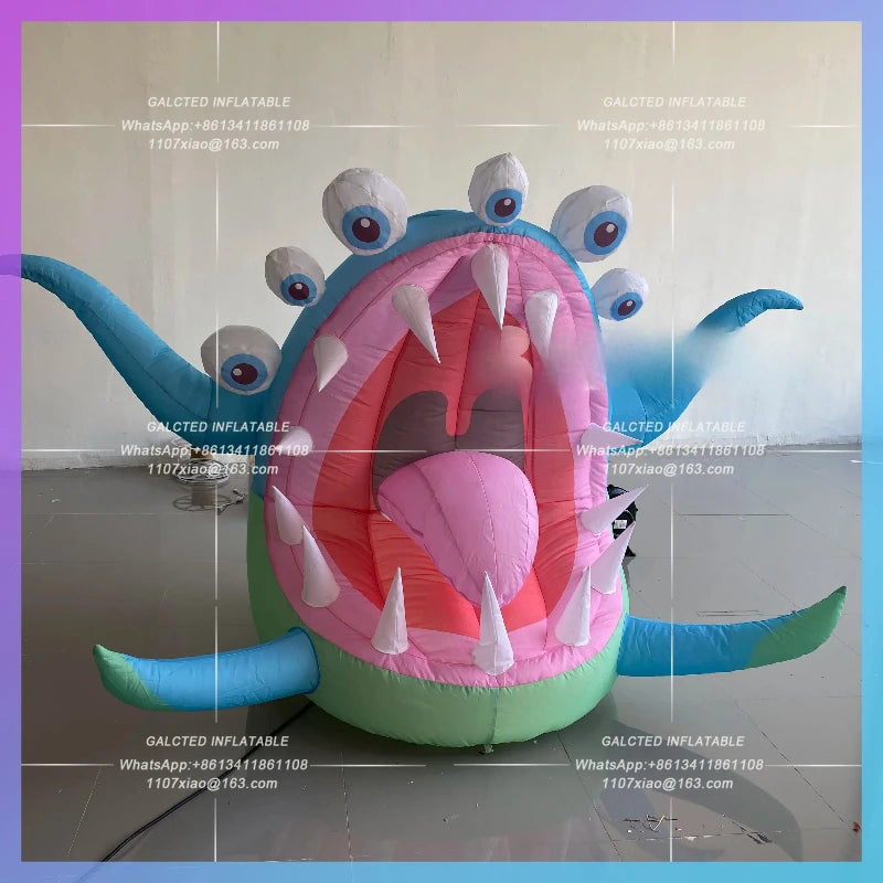 atmosphere activities mall  Amusement park bar KTV theme plaza decorated with inflatable little monster gas model