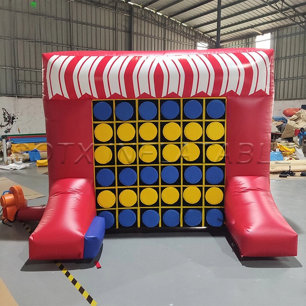 Game For Party Orient Giant 2 In 1 Carnival Inflatable Tic Tac Toe And Connect 4 Giant Double Fun Inflatable Sports